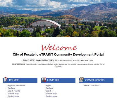 etrakit idaho|Permitting .